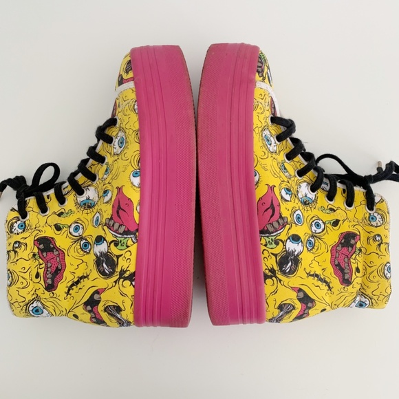 Rare JC Play Jeffrey Campbell Homg Crazy Platform sneakers - Picture 6 of 8